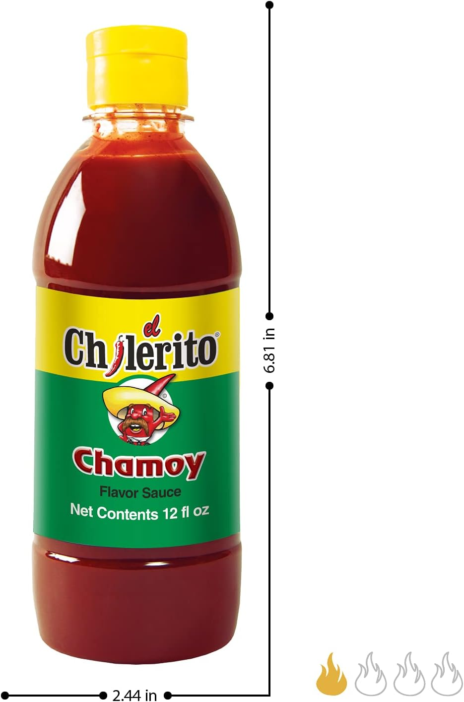 El Chilerito Chamoy 355Ml image number 4