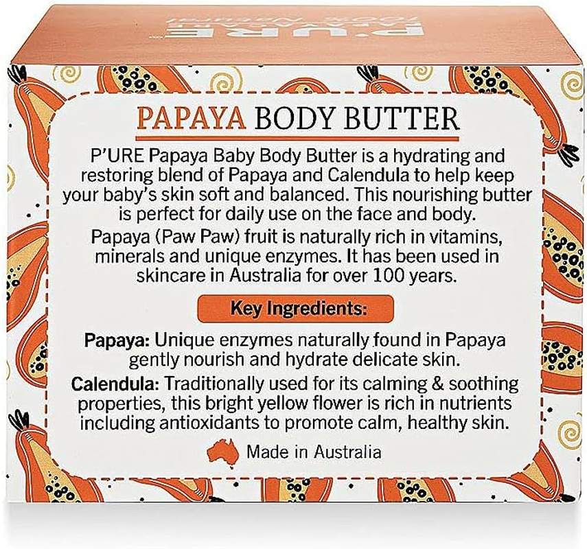 P'URE Papayacare Baby Body Butter 100 G image number 2