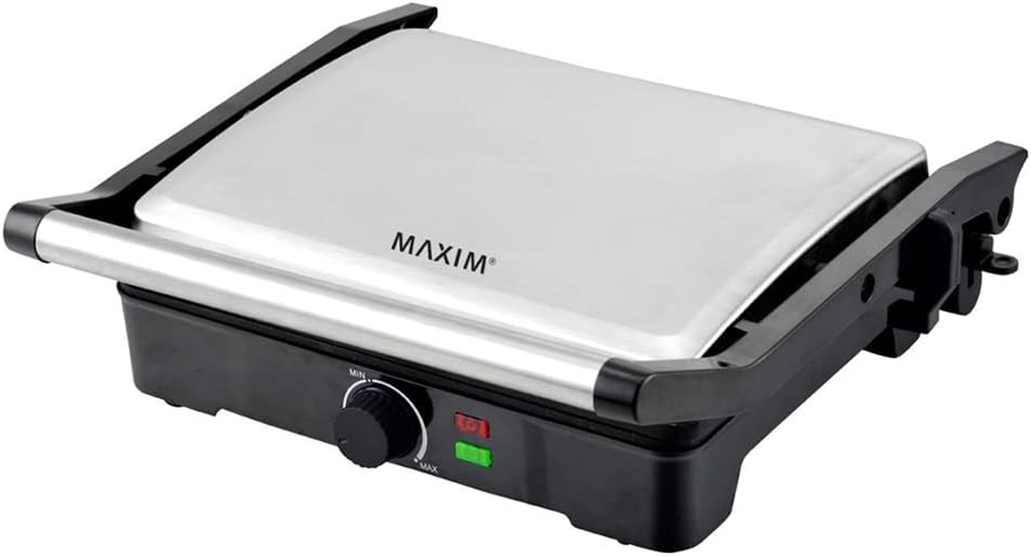 Maxim Kitchen Pro 4 Slice Stainless Steel Electric Sandwich Maker image number 2