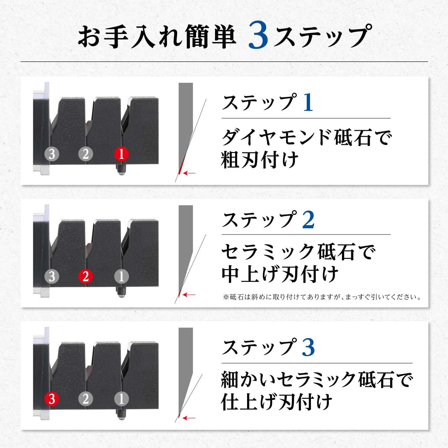 Kai Corporation RC5059 Knife Sharpener Set Sekimoroku Takumi Sashimi Knife 8.3 Inches (210 Mm) Diamond Ceramic Sharpener for Single Blade Set of 2 Dishwasher Safe Made in Japan