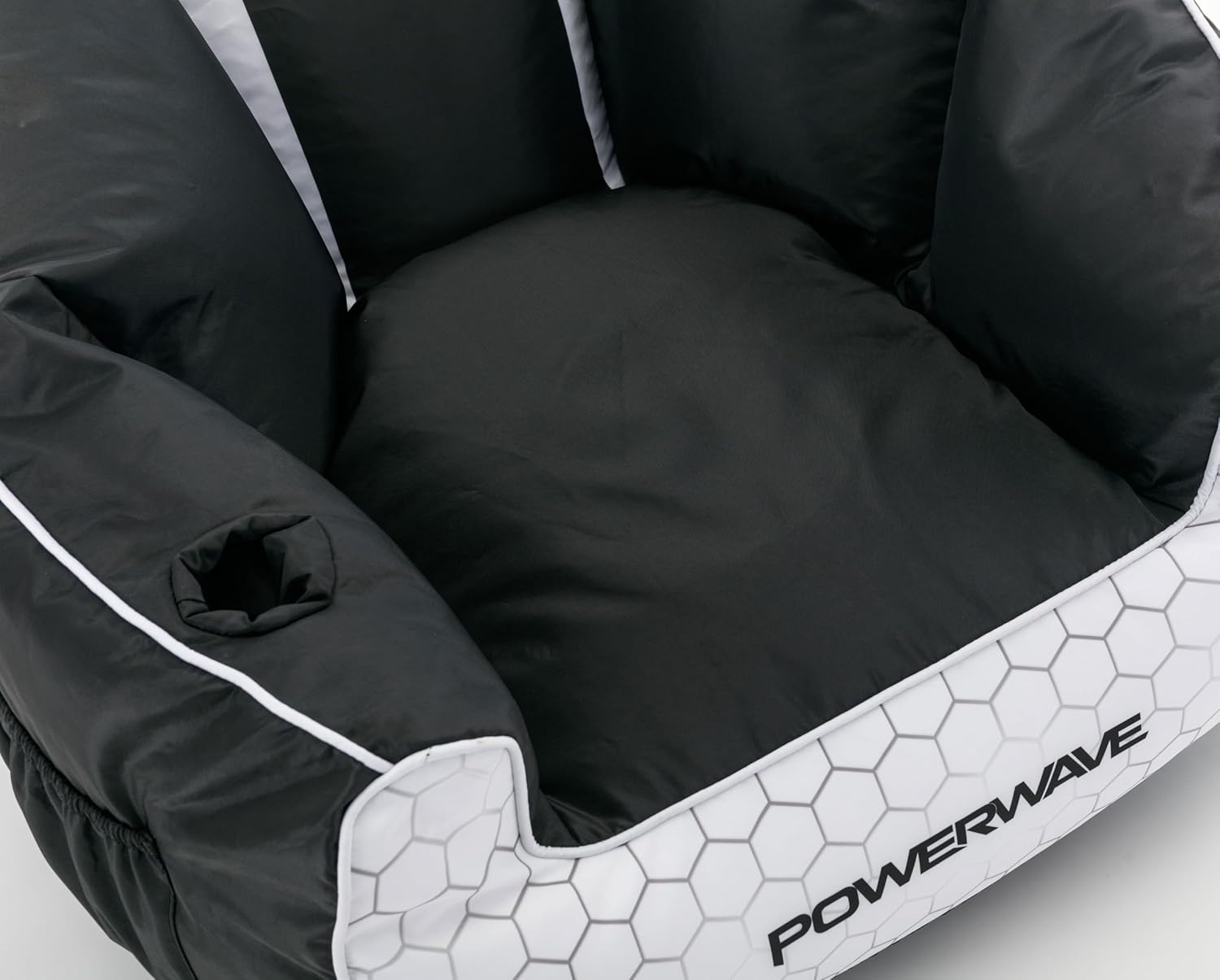 Powerwave Bean Bag Chair Puff White - White image number 5