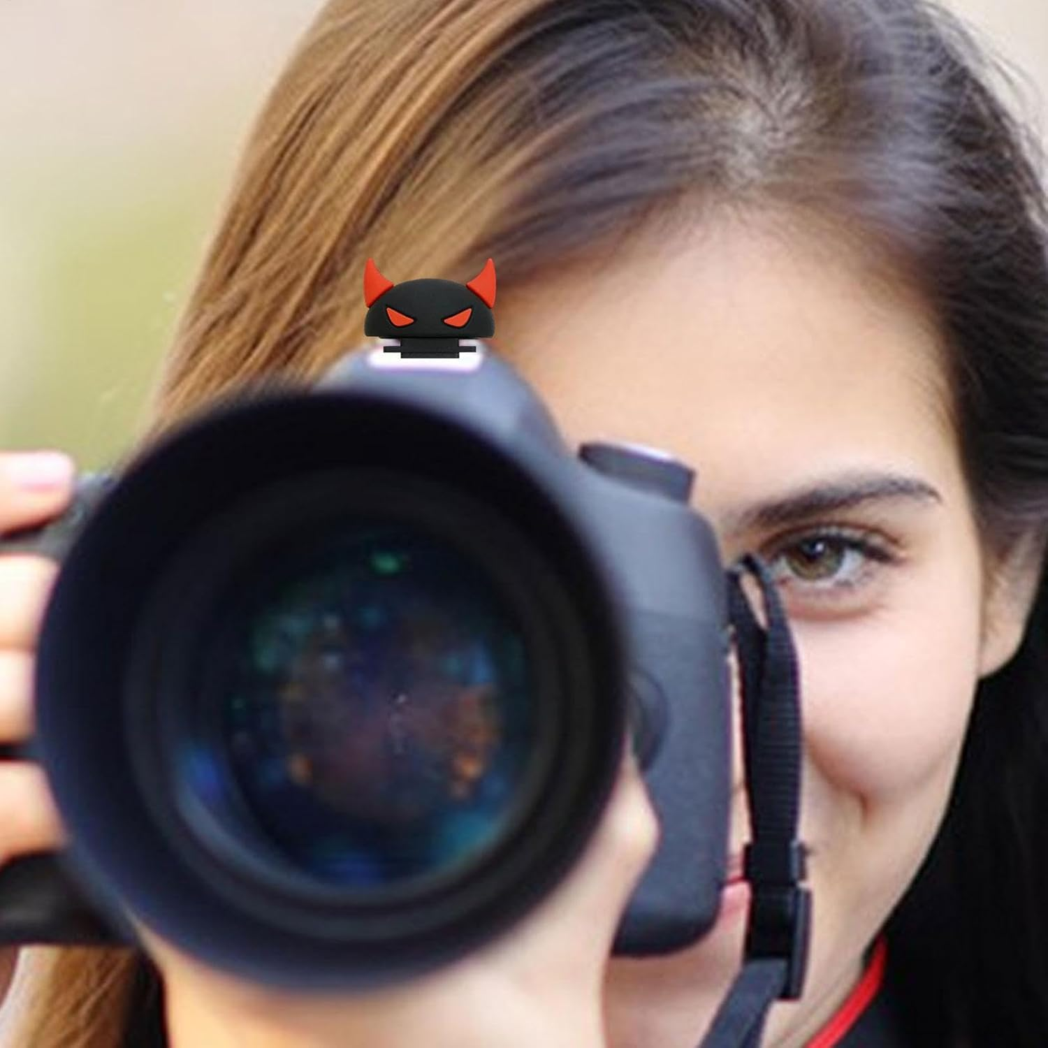 Camera Hot Shoe Cover - Protective Hot Shoe Cap for DSLR Cameras, Camera Accessory | Durable Camera Shoe Protector, Hot Shoe Cover, Weatherproof DSLR Cap, Flash Mount Protection image number 6