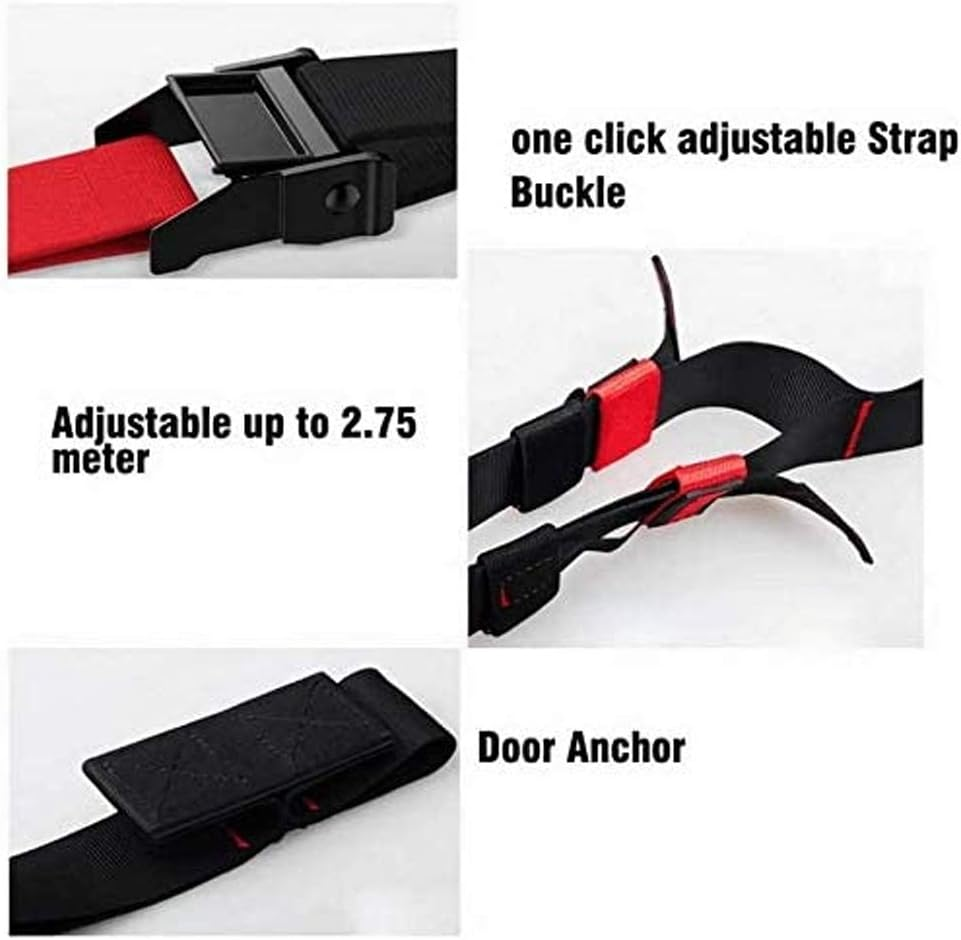 Feishibang Suspension Trainer Bodyweight Fitness for Full Body Workout Home Gym Resistance System image number 3