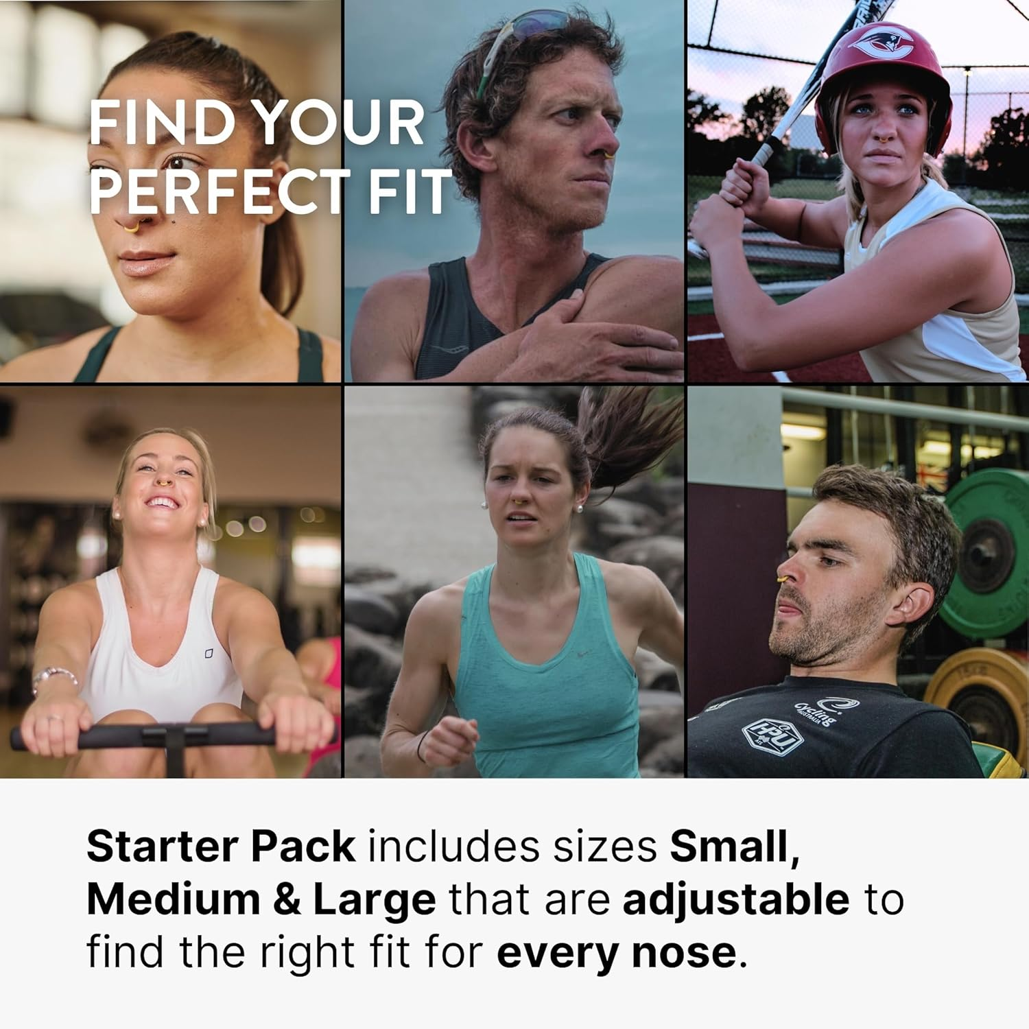 Turbine Nasal Dilator for Athletes - Pack of 3 Turbine Dilators Designed for Athletic Training - Increase Airflow to Lungs by 38% during Exercise, Sports Training, Cycling & Running image number 3