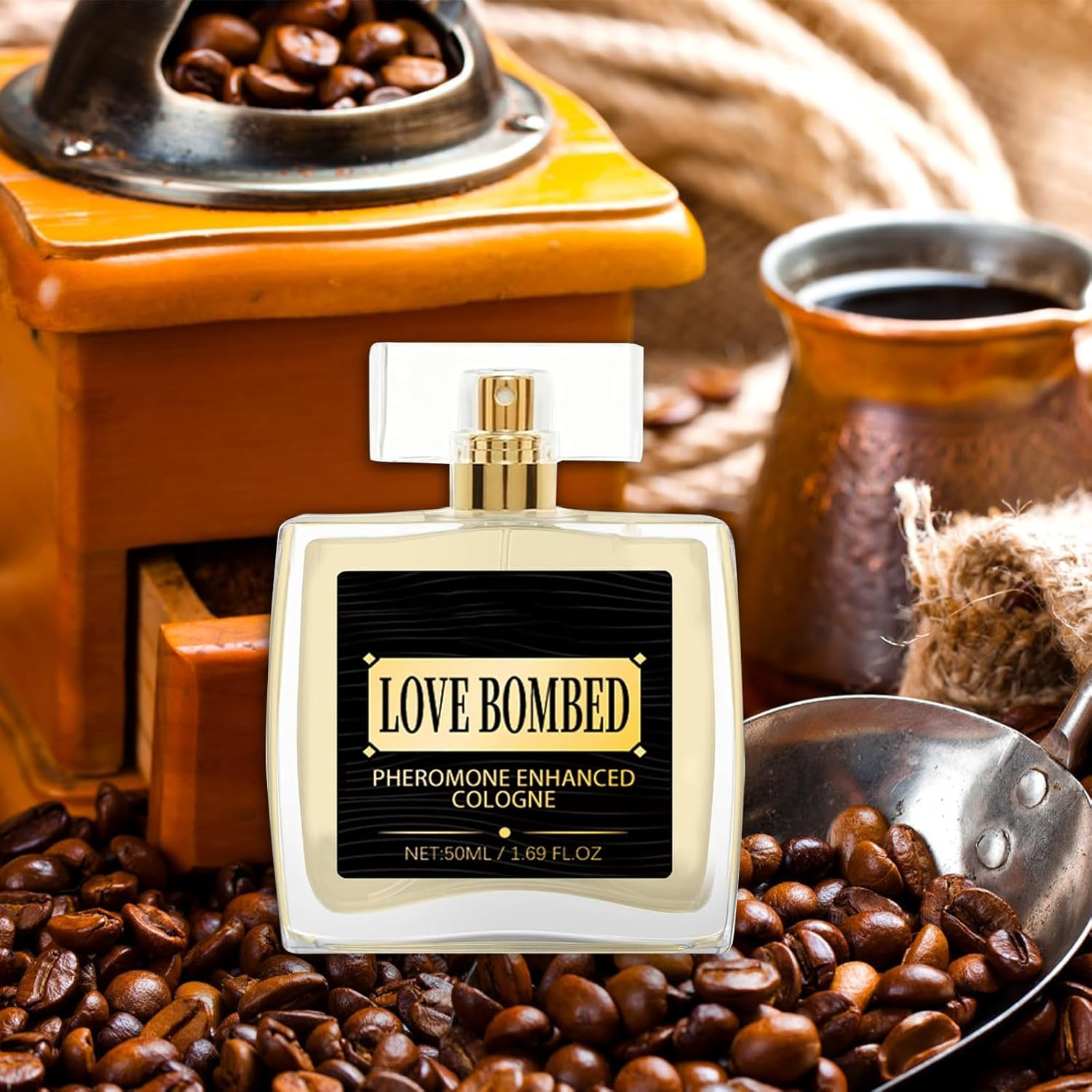 Love Bombed Cologne - Pheromone Cologne for Men, Love Bombed Cologne for Men, Enhanced Scents Pheromone Perfume, Long-Lasting Pheromones Scent Spray, Hypnosis Cologne Fragrances for Men (50ML) image number 4