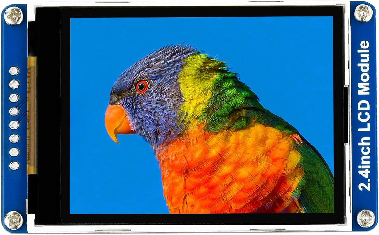 Waveshare 2.4Inch LCD Mini Display Module 65K RGB Colors 240&times;320 Resolution SPI Interface