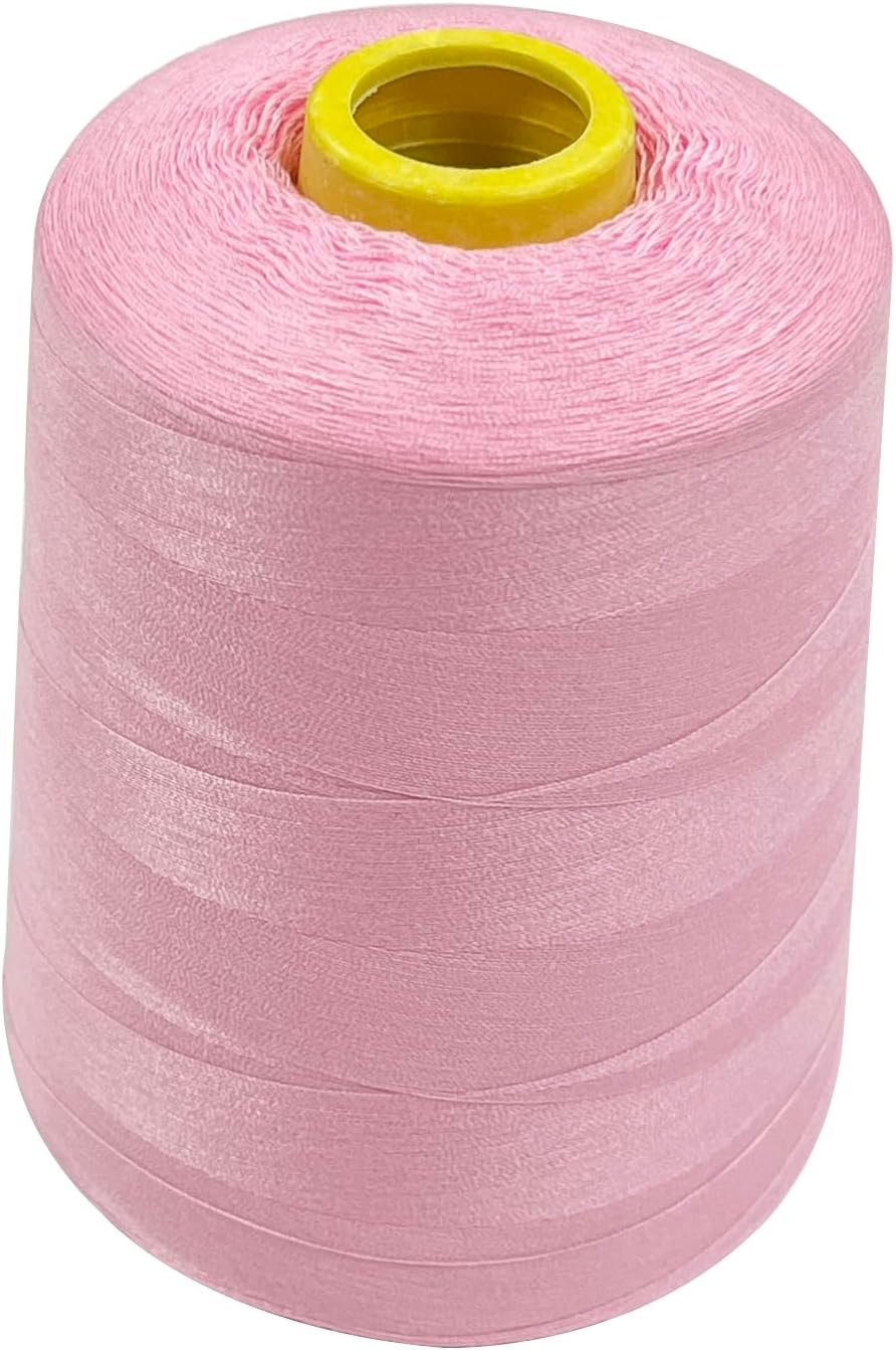 Polyester Sewing Thread, All-Purpose Sewing Machine Thread, 8000 Yards /7315.2 M 40S/2 Premium Quality Thread(White)