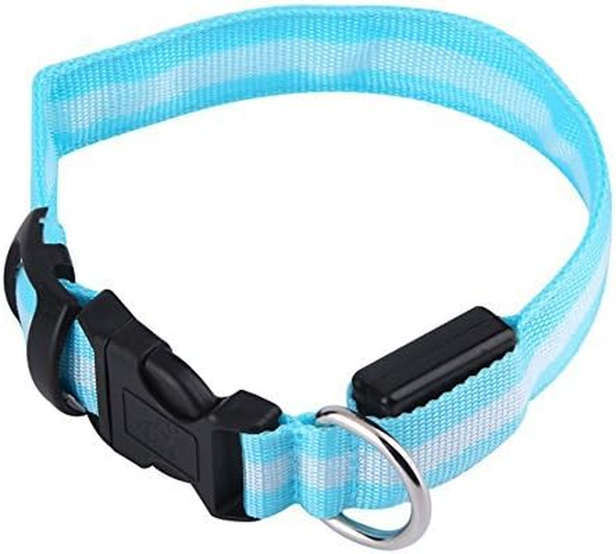 NEO+ UK SELLER ! Improved Dog Visibility & Safety USB Rechargeable LED Dog Safety Collar. Ultra-Bright Led'S. Connects to Devices. Dog Will Be More Visible & Safe (BLUE SIZE XL) image number 7