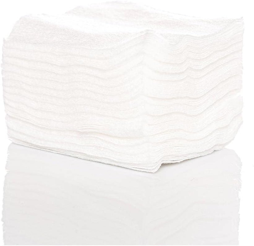 Basicare 500 Piece Thin Non Woven Facial Pads Value Pack Cotton Absorbent