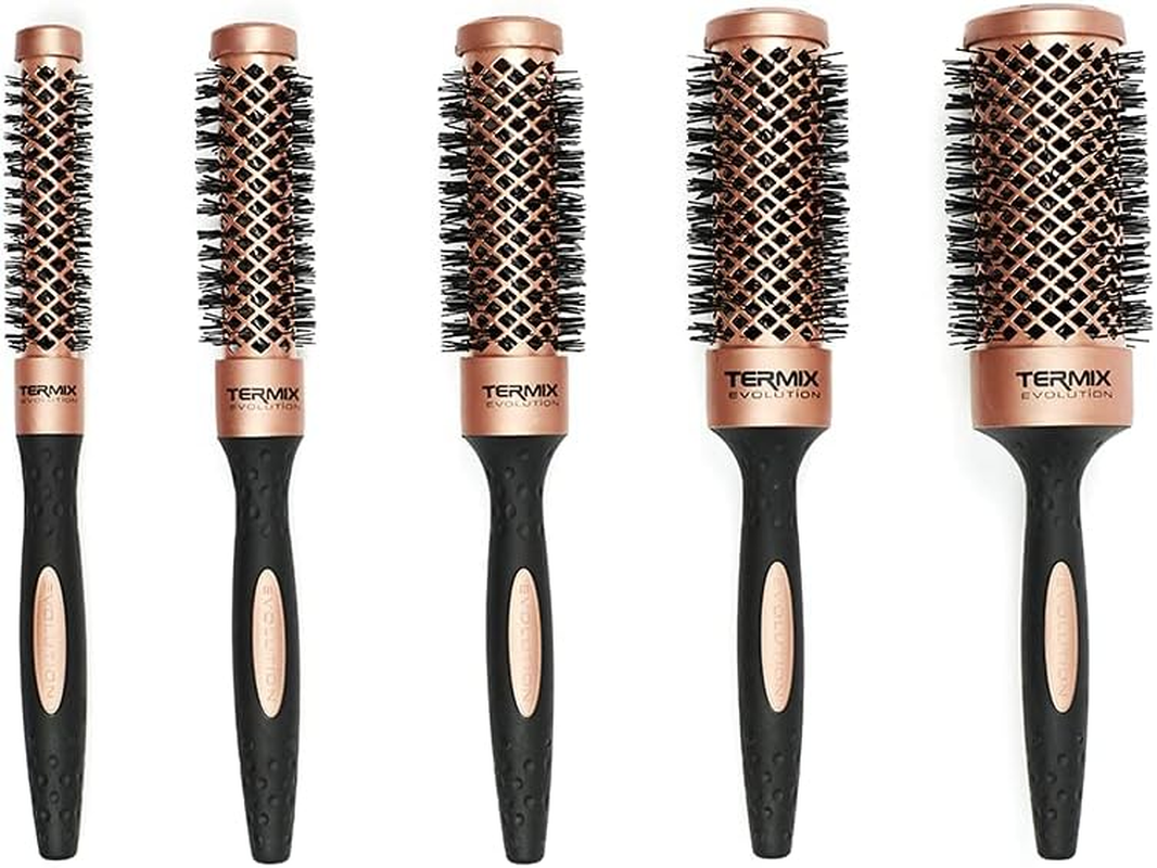 Termix Evolution Professional round Hair Brush Gold Rose Diameter 43 Cm