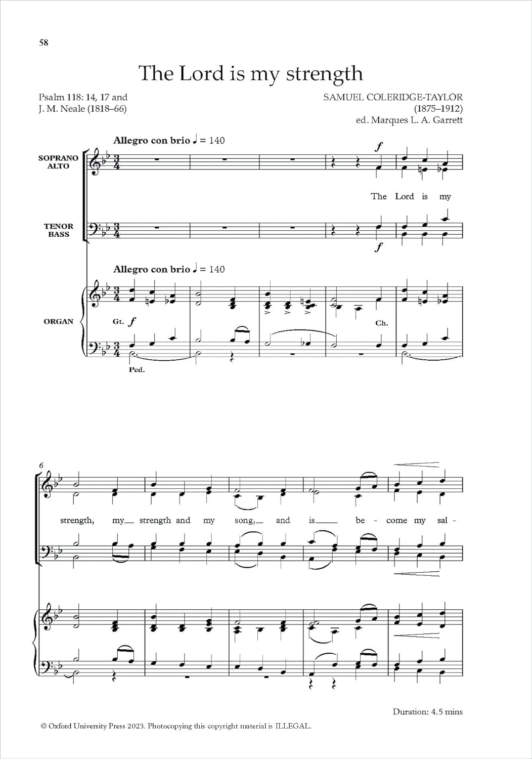 The Oxford Book of Choral Music by Black Composers: Paperback image number 5