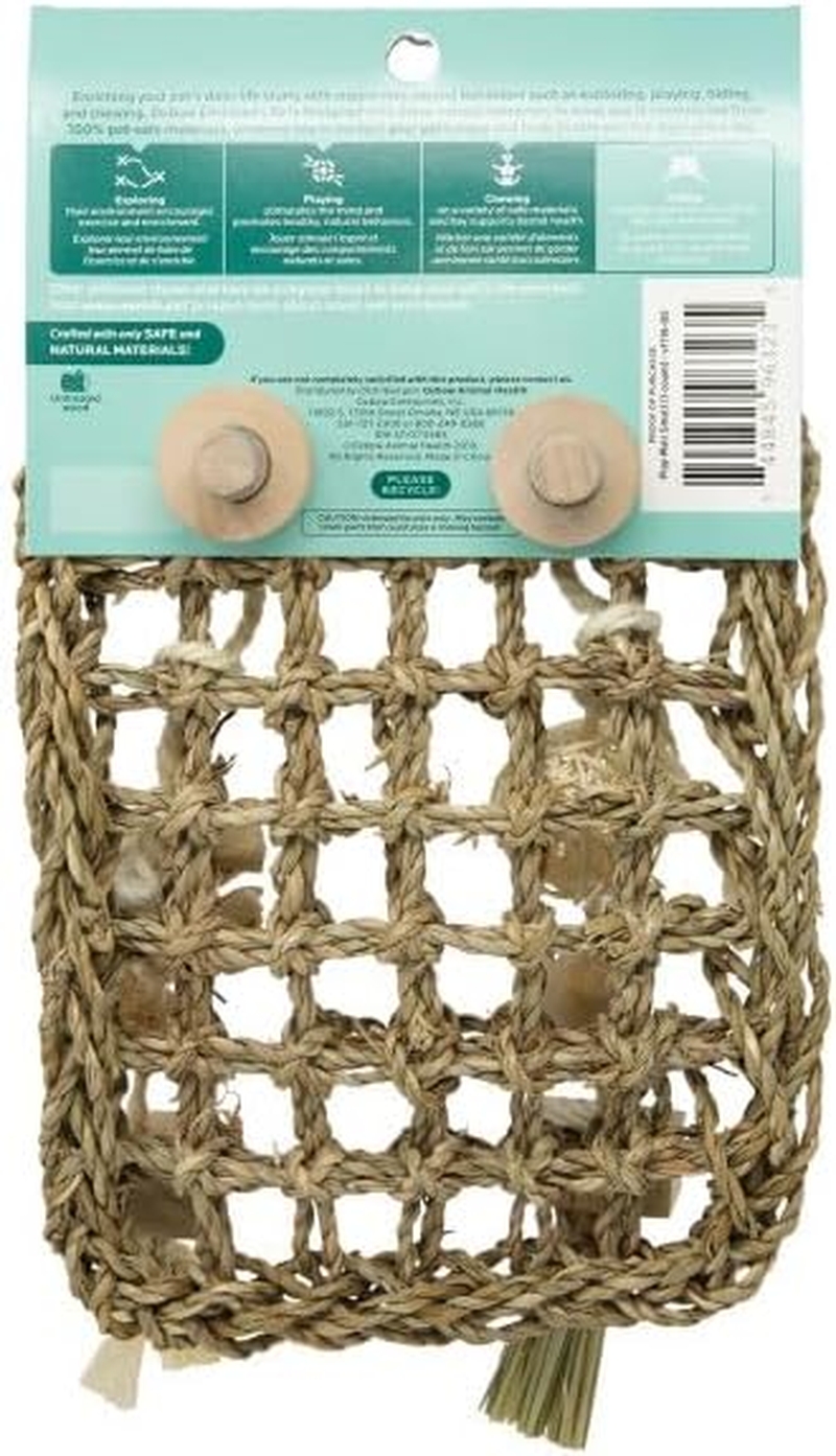 Oxbow Enriched Life Play Wall Small - Rabbit Toys, Guinea Pig Toys, Hamster, Rabbit, Chinchilla, Rat, Chinchilla Cage Accessories, Guinea Pig Accessories for Cage image number 3