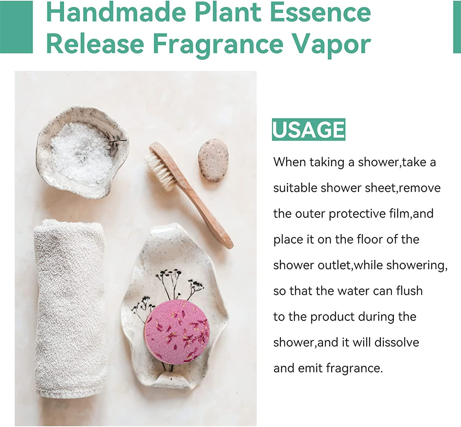 Shower Steamers Aromatherapy,Shower Bombs with Essential Oils for Women and Men，For Self Care and Shower Steamer (8 Smells) image number 6