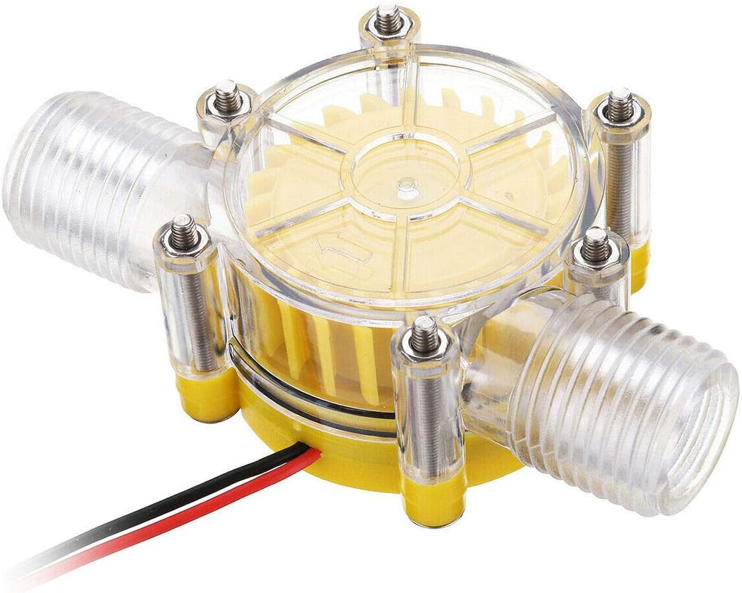 Hydroelectric Micro Hydro Generator 1/2 Inch Portable Water Flow Generator Charger 10W 12V image number 1