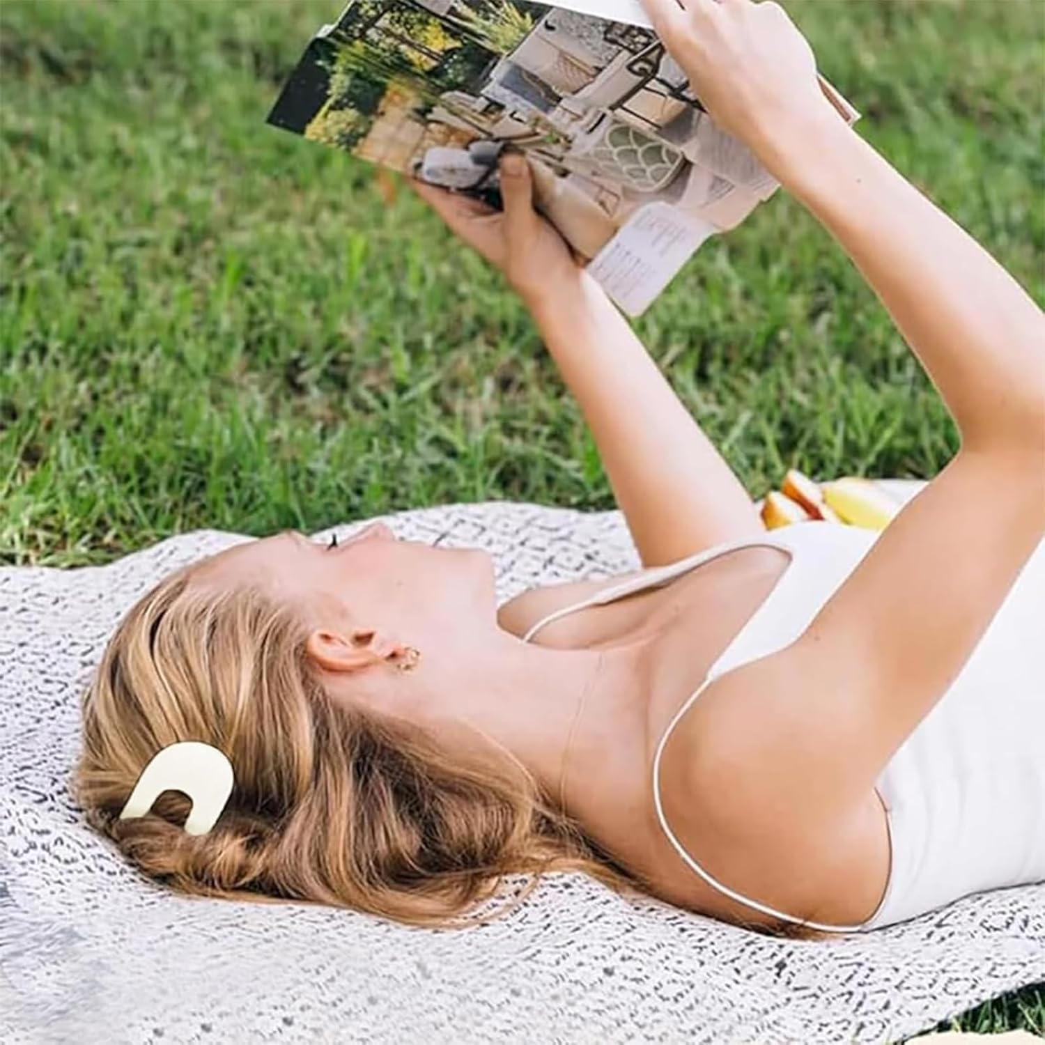 Pack of 6 Flat Hair Clips, Hair Clip, Claw Clip, Strong Hold Side Hair Clips with Flat Hair Clips and Duck Clips, Ideal for Any Occasion, Office, School, Home, Holiday, Trips image number 3