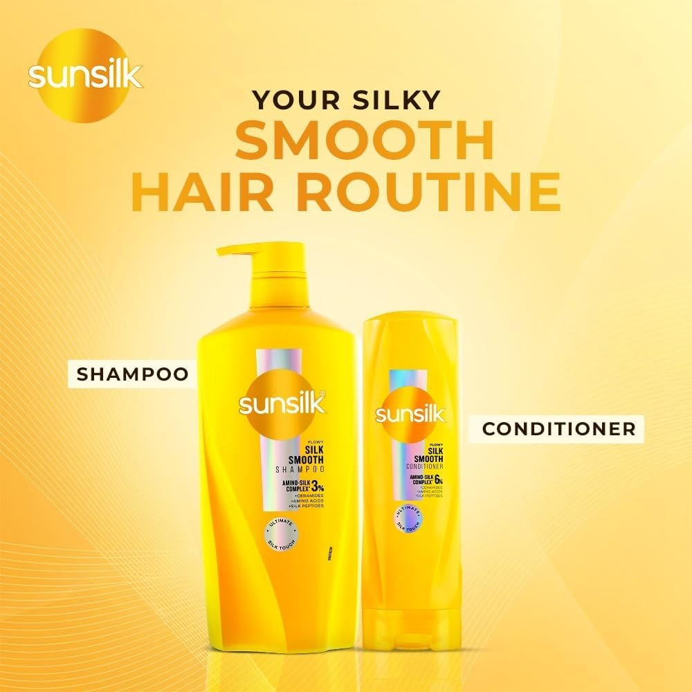 Sunsilk Nourishing Soft & Smooth Shampoo, 650 Ml image number 3