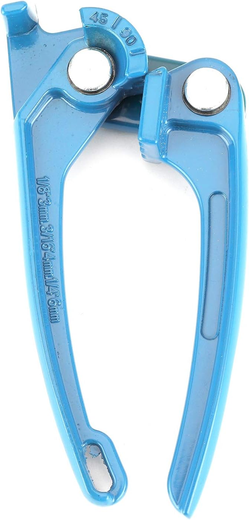 Aluminium Alloy Tube Bender, Handheld Pipe Bending Tool for 3Mm/4Mm/6Mm Tubes, Pipe Bender for Copper & Aluminum Pipes (Blue) image number 3