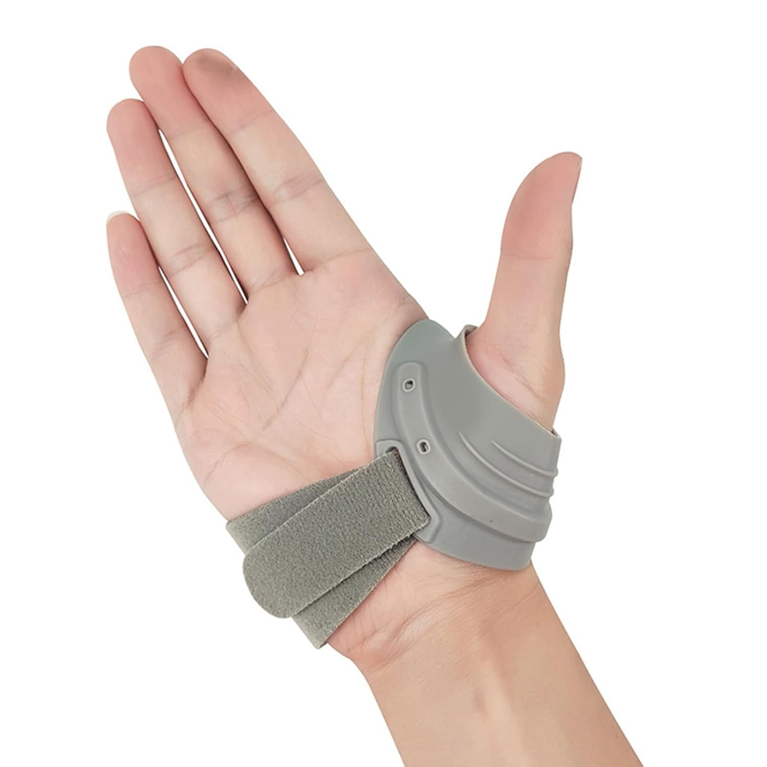Thumb Brace for Right Hand, Comfortable Fit Thumb Stabilizer Compression Support Breathable for Joint (M) image number 6