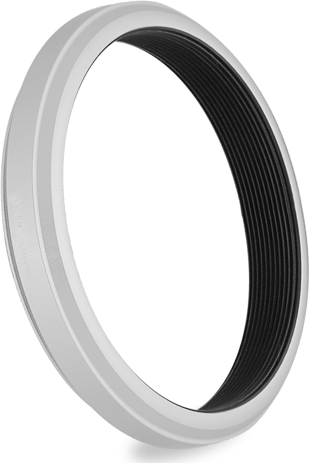 Haoge 49Mm Filter Adapter Ring for Fujifilm Fujinon X100VI X100V Camera Accessories Fit 49Mm UV CPL ND Filter Fit Original Lens Cap Silver LAR-X55S image number 2