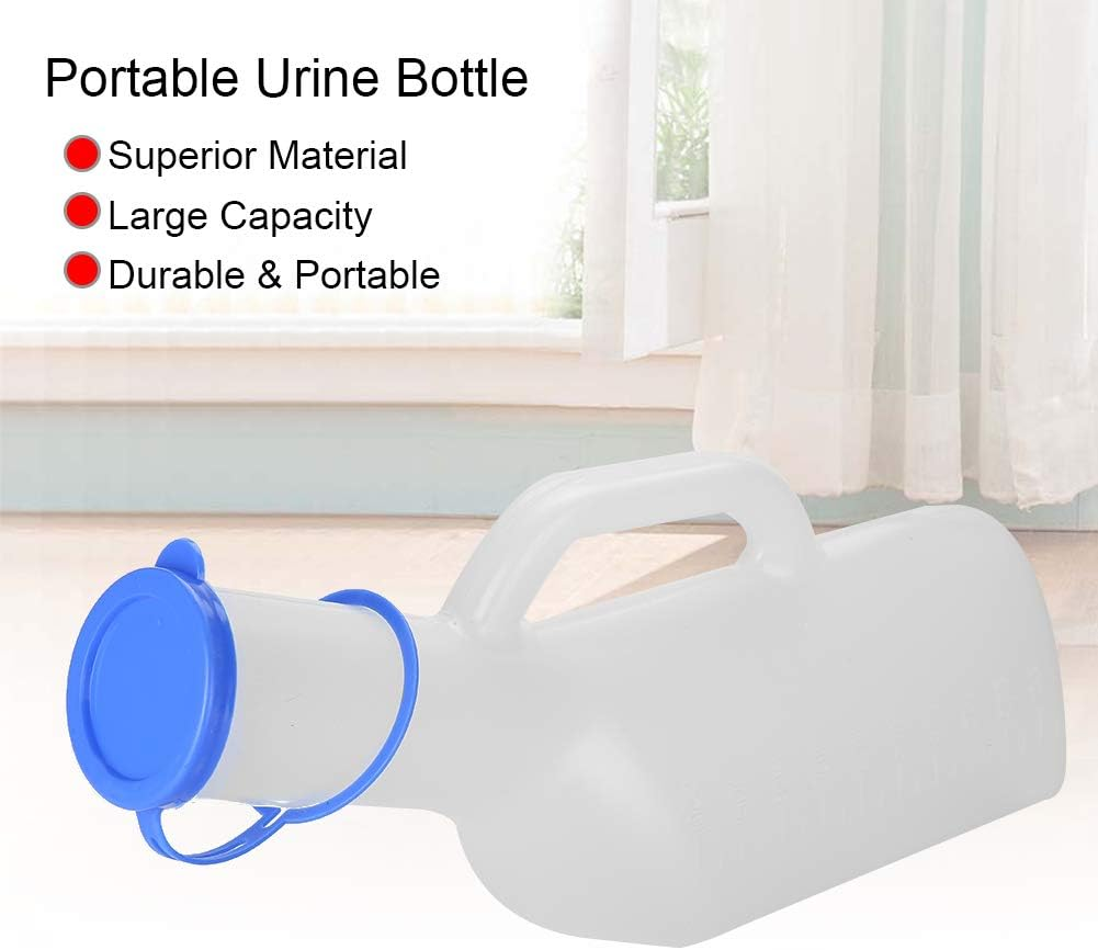 Large Capacity for Men with Bed Pan, Movable Portable Urinal, Urine Collector, Handle for Children image number 4