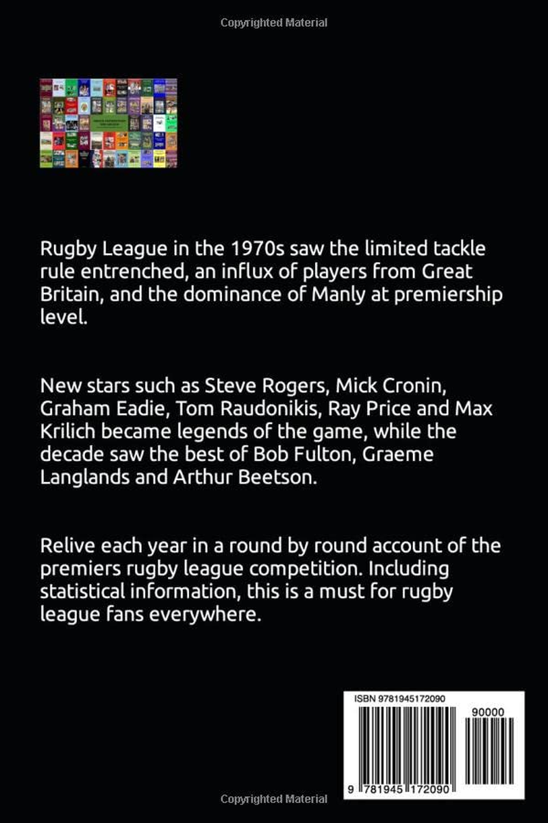 Rugby League in the 1970S