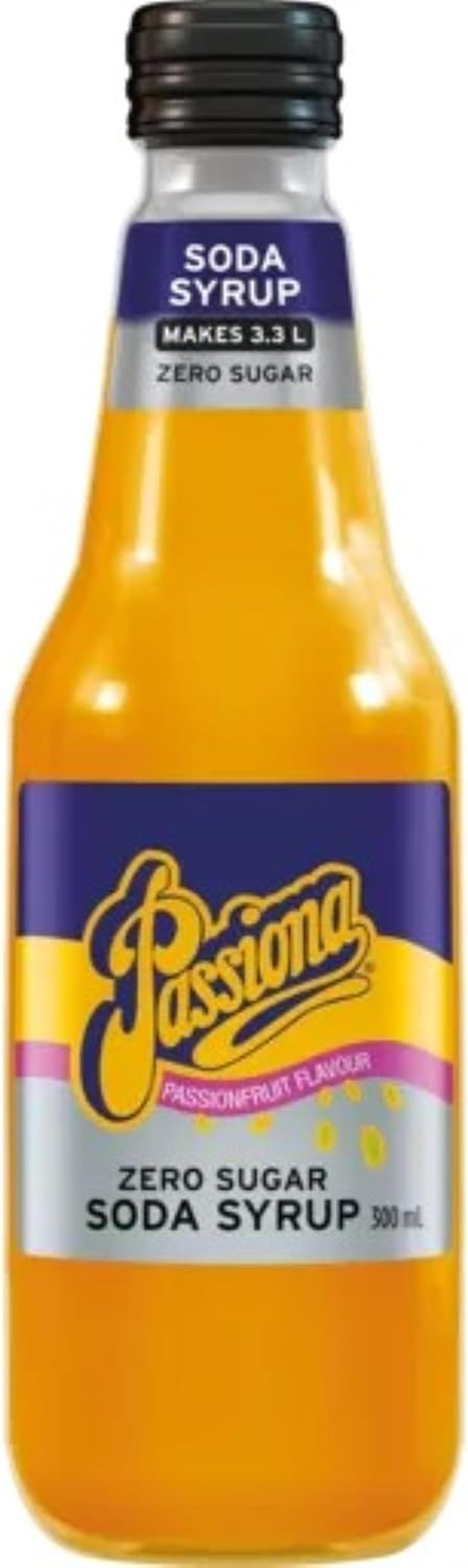 Schweppes Passiona Zero Sugar Soda Syrup 300 Ml