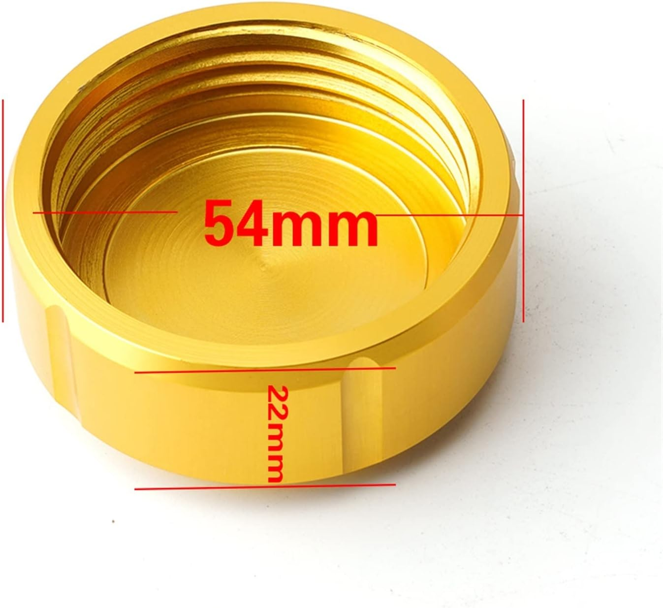 SSFRI 1 Piece CNC Motorcycle Accessories, Rear Brake Fluid Reservoir Cover Cap Compatible with BMW R1250GS 2018 2019 2020 R1250 GS Adventure (Color : Blue, Size : A) image number 2