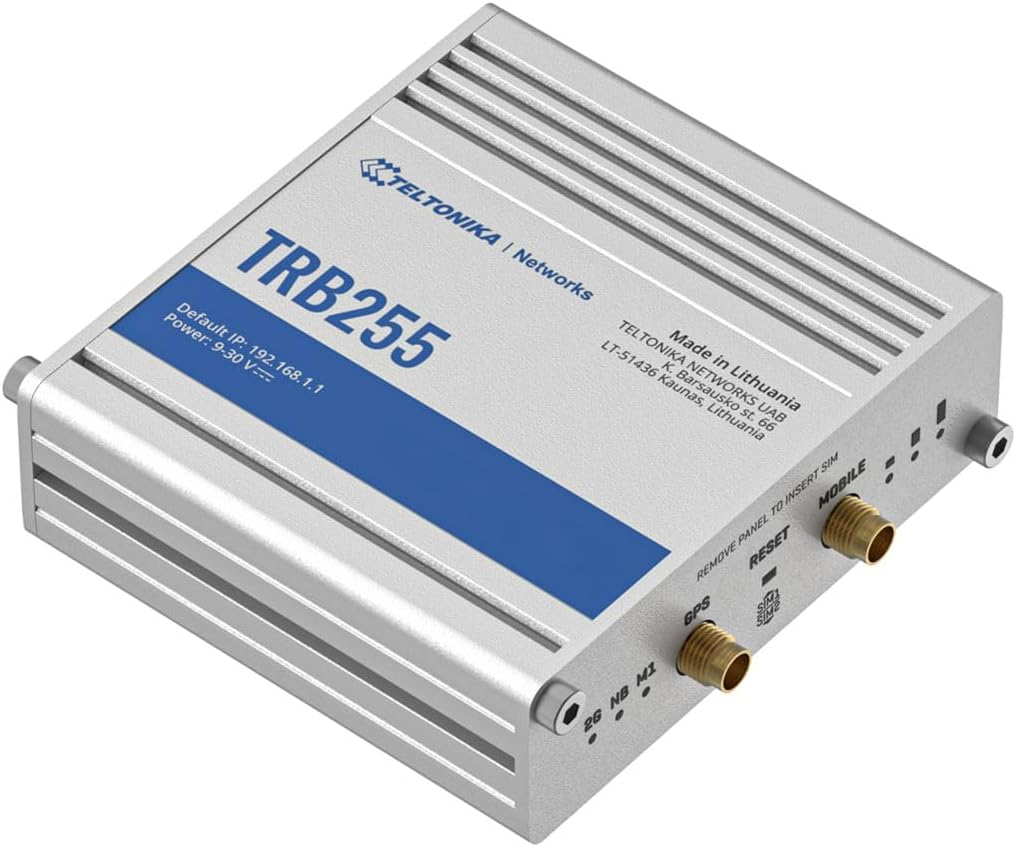 Teltonika TRB255 - Cat-M1/ Nb-Iot, Ethernet, RS232/RS485, Digital I/O, GPS image number 1
