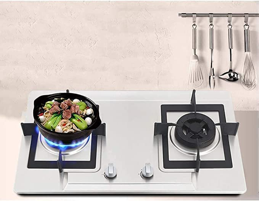 Gas Cooker Oven Stove Knob Control Rotary, 4Pcs round Gas Stove Knob,Gas Stove Stove Oven Control Rotary Knob,Stove Knob Switch Replacement Stainless Steel Universal Range Burner Control Knob Button image number 3