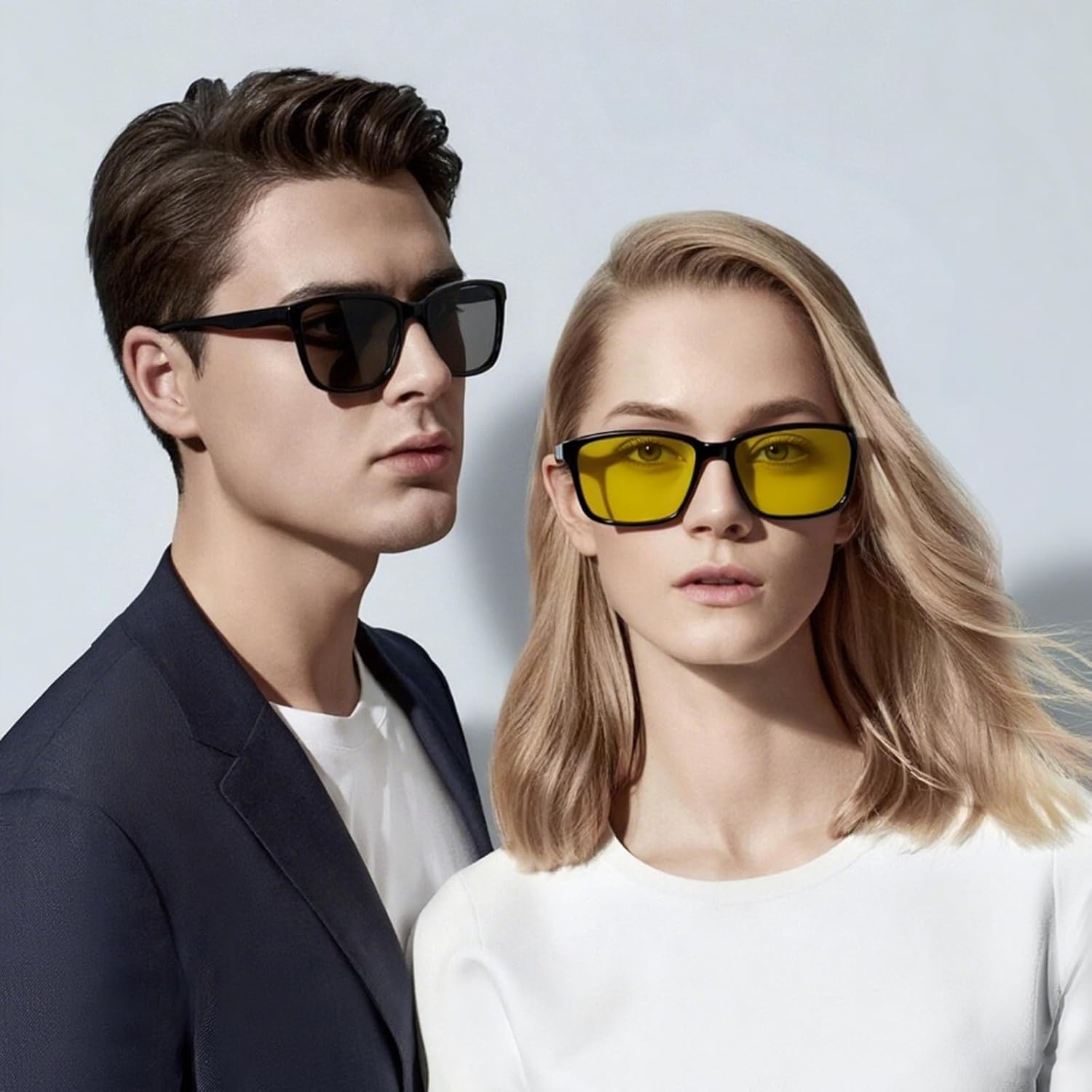 Fiohiros Polarised Sunglasses for Men & Women - UV400 Protection, Stylish & Durable, Perfect for Golf, Driving, Fishing & Outdoor Activities - Lightweight & Comfortable Design image number 2