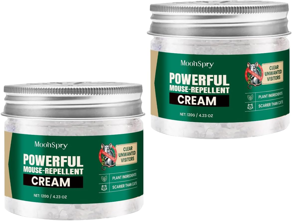Animal Repeller,Rodent Repellent Cream, Powerful Mice Repellent,（2Pcs） image number 3