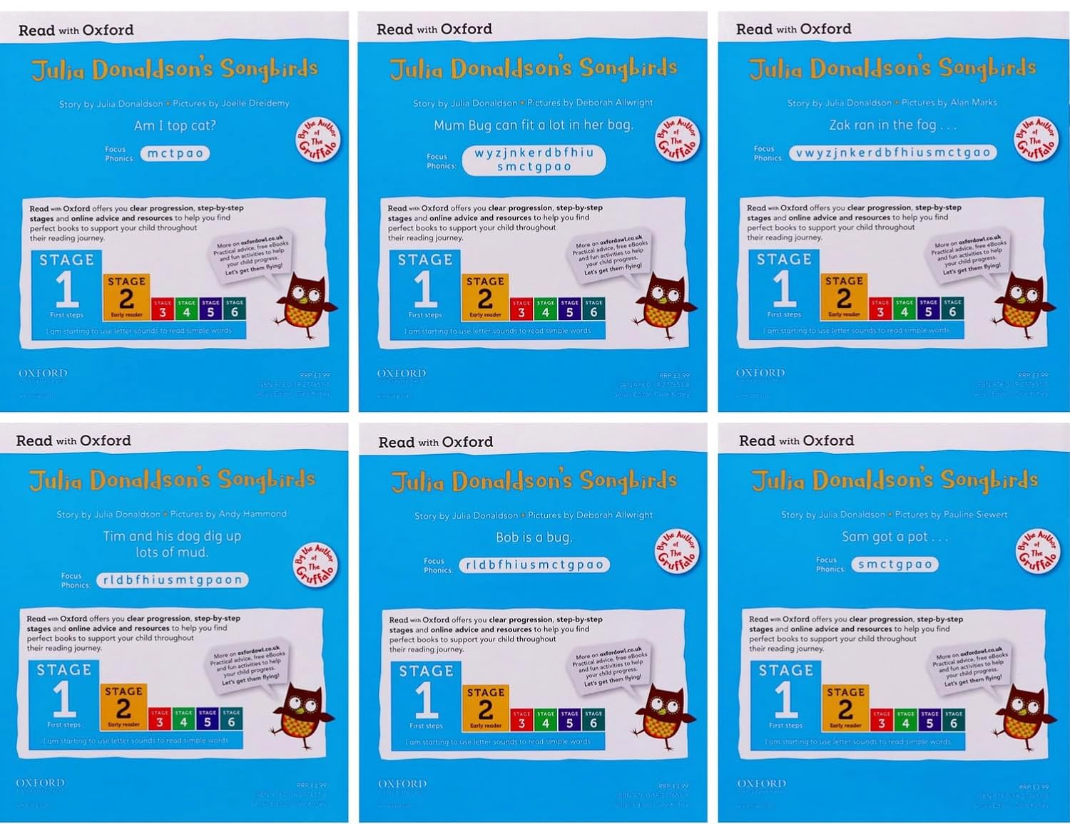 Exclusive Read with Oxford Songbirds 36 X Paperback Wallet image number 3