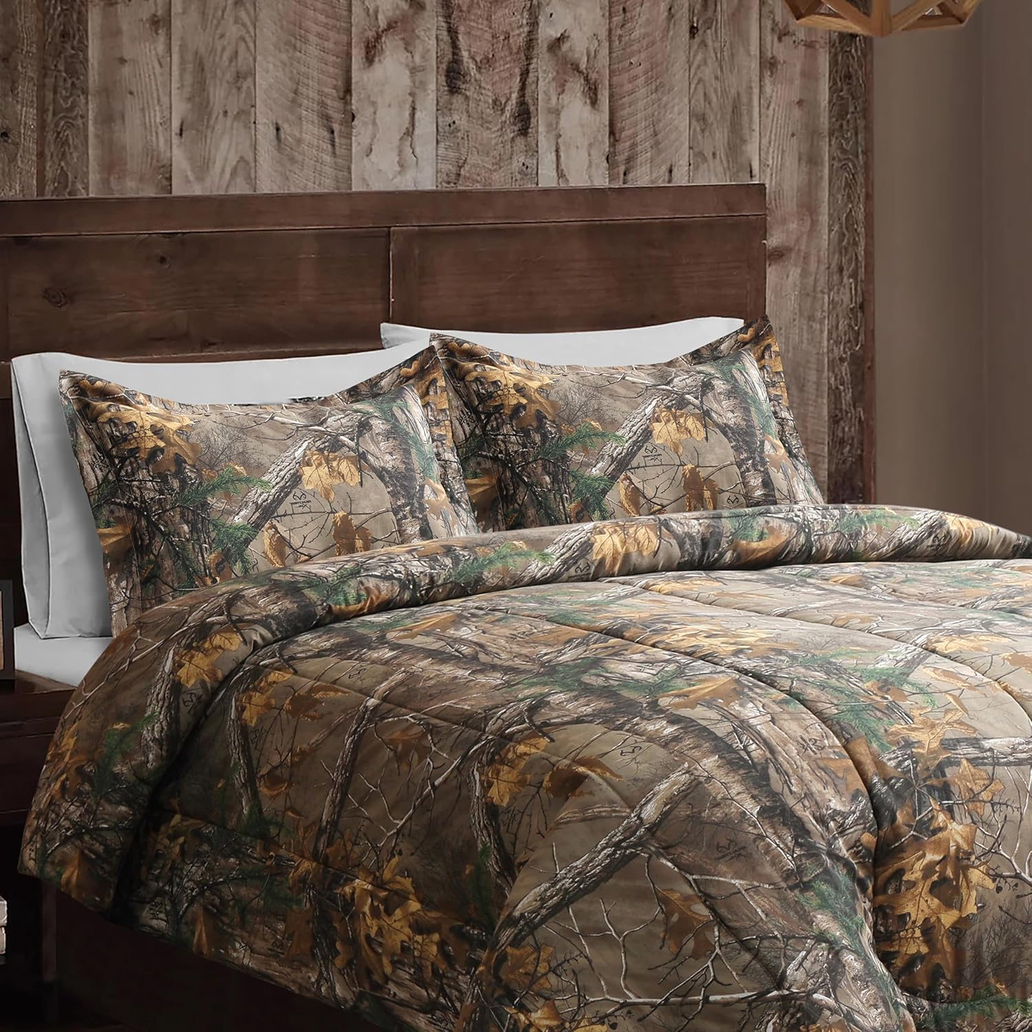 Realtree Xtra Camo Bedding Twin Comforter Set Polycotton Fabric, Super Soft, Easy Care Percale Weave 2 Pcs Comforter Sets for Bedroom, Hunting & Outdoor Camouflage Bedding - Twin image number 2