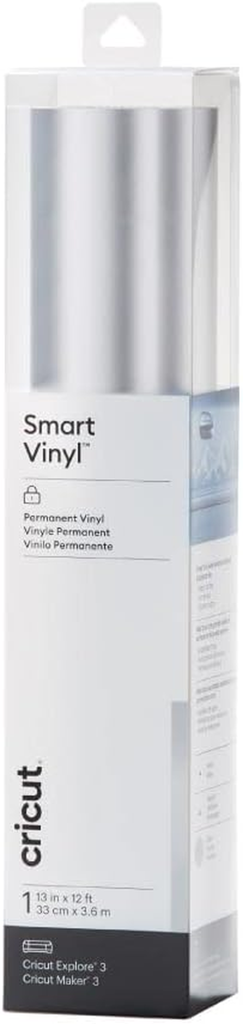 Cricut Smart Permanent Vinyl (13 in X 12 Ft, Matte Metallic Champagne) for Explore and Maker 3 - Matless Cutting for Long Cuts up to 12Ft image number 4