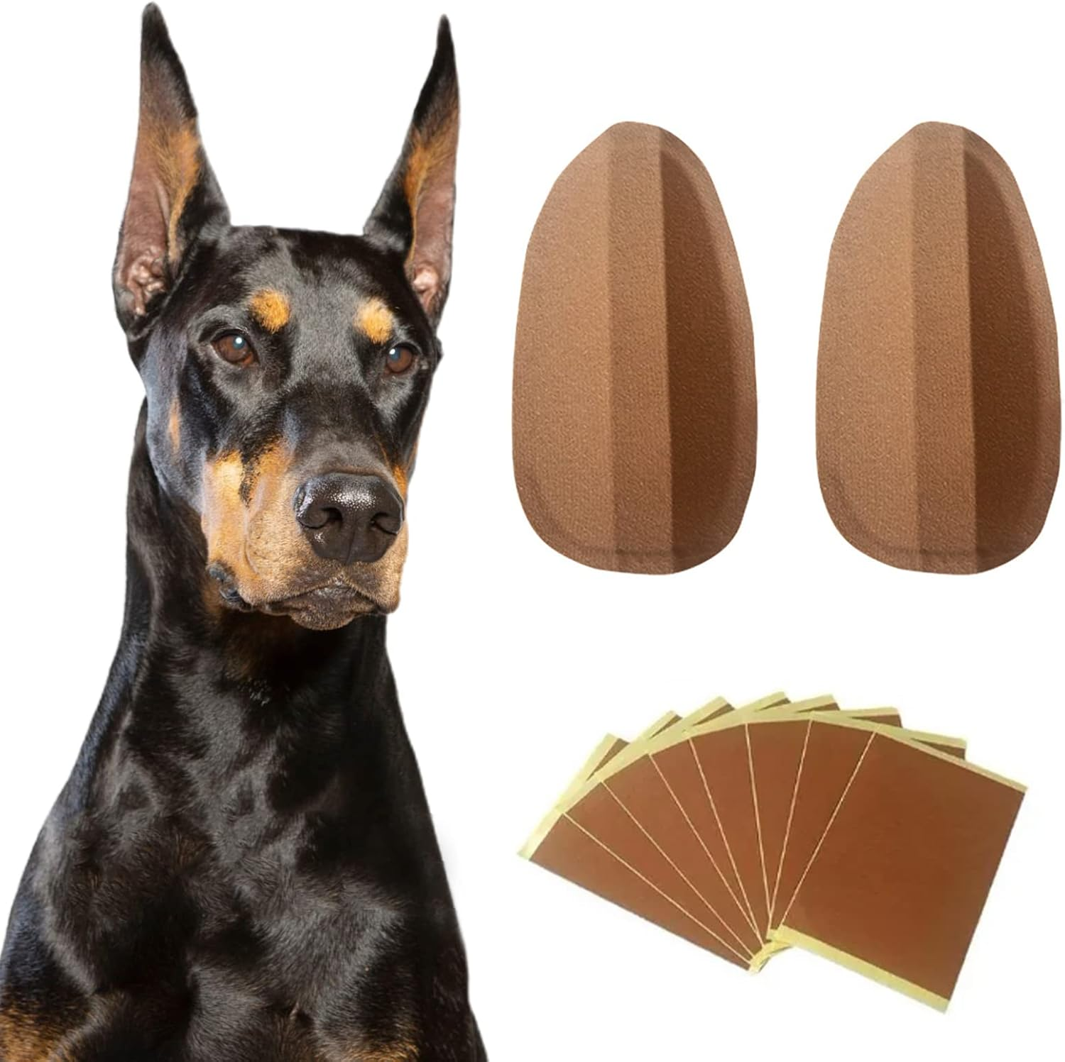 Dog Ear Stand Sticker up Support Tool, Dog Ear Cover Ear Stand up for Dogs Dog Ear Fixed Correction Vertical Holder Doberman Ear Posting Kit for Doberman Pinscher Dog Samoyed Great Dane/5 image number 5