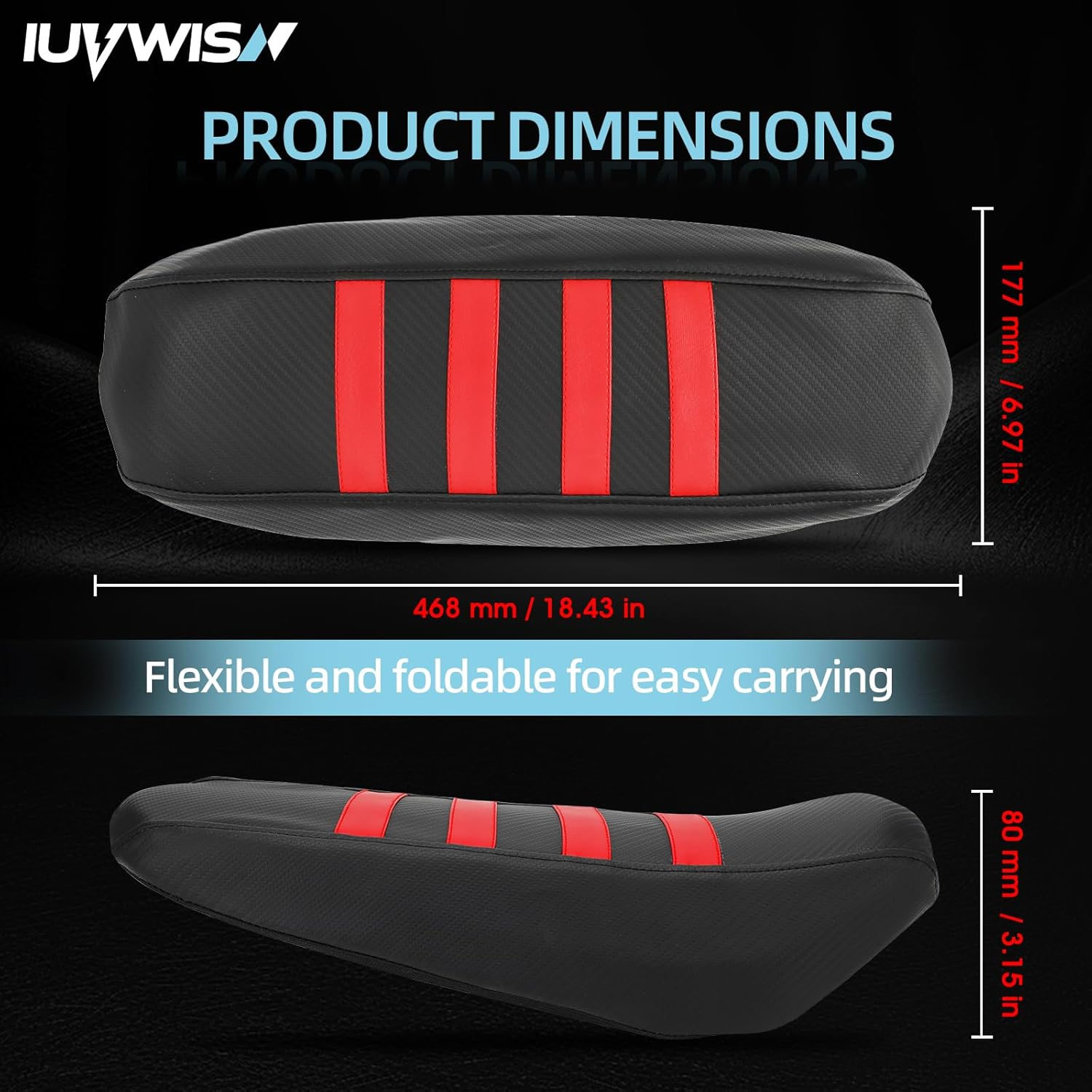 Seat Cover for Surron LBX 79Bike Falcon Pro, Electric Dirt Bike Seat Cover for Sur Ron Red,Non-Slip Soft High Elastic Leather - Purple image number 5