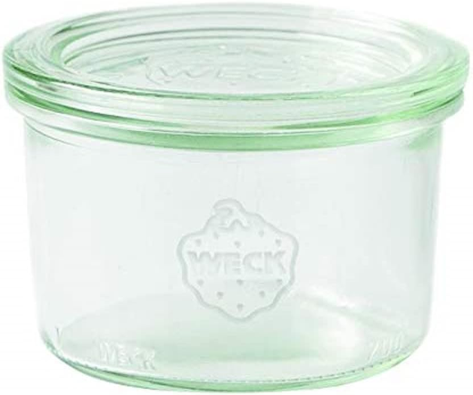 Weck Set of 6 Jars 500 Ml (High-Quality Preservation, Glass Jar with Glass Lid, for Preserving, Heat Resistant, Microwave-Safe, Oven-Safe, round Edge Glass) 742 image number 6