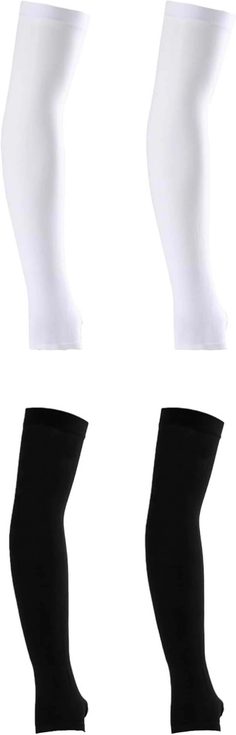 Thumb - Hole Cooling Compression UV - Protected Arm Sleeves for Men and Women for Outdoor Sports