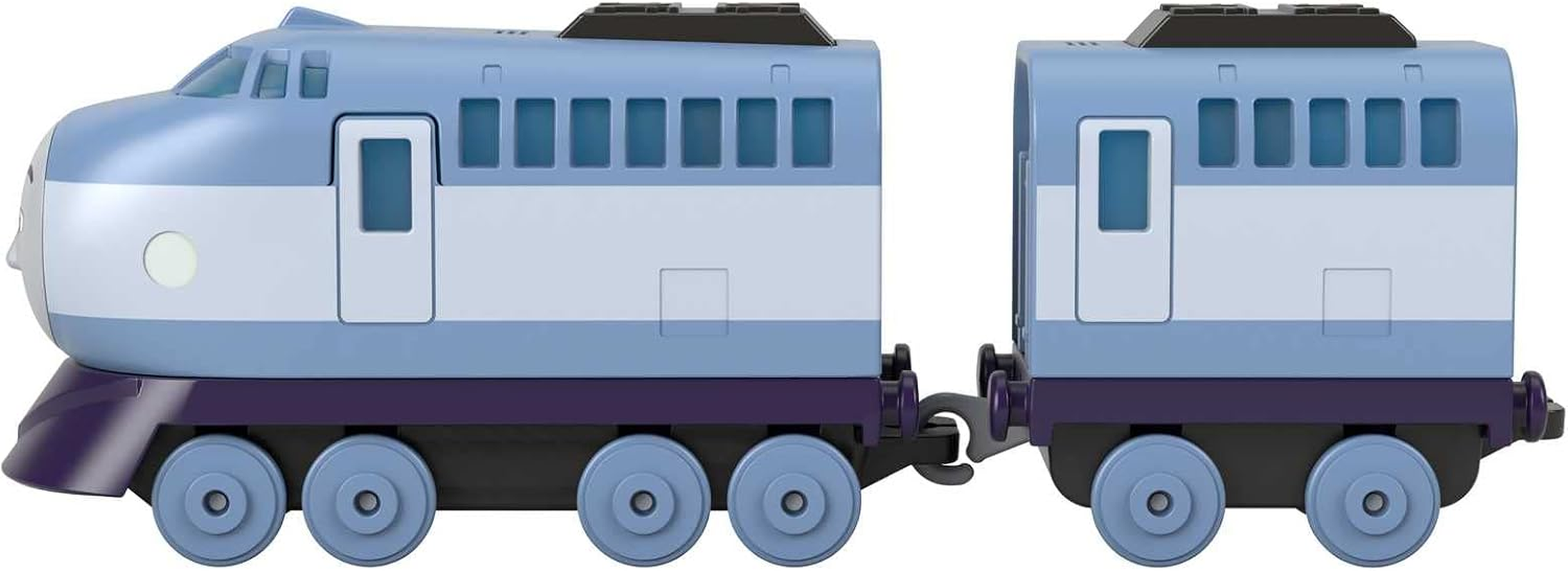 Fisher-Price Thomas & Friends Die-Cast Push-Along Kenji Toy Train Engine for Preschool Kids Ages 3+ image number 5