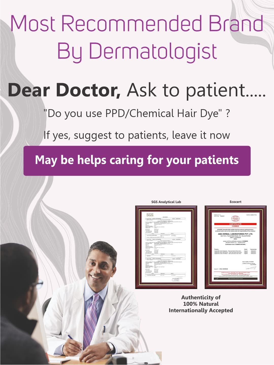 Vegetal Bio Colour - Experience Natural Dark Brown Beard Hair Color for Men Ammonia-Free, Ppd-Free, 100% Organic, and Herbal Safe and Effective Beard Dye Complete Kit Included 25G Each image number 3