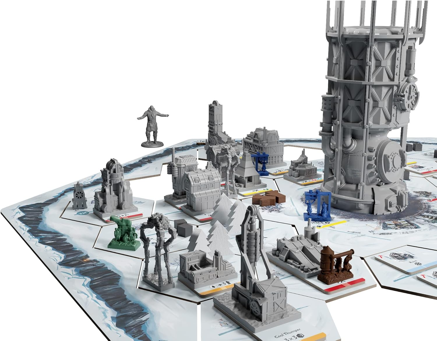 Rebel Glass Cannon Unplugged Frostpunk Miniatures Expansion the Board Game