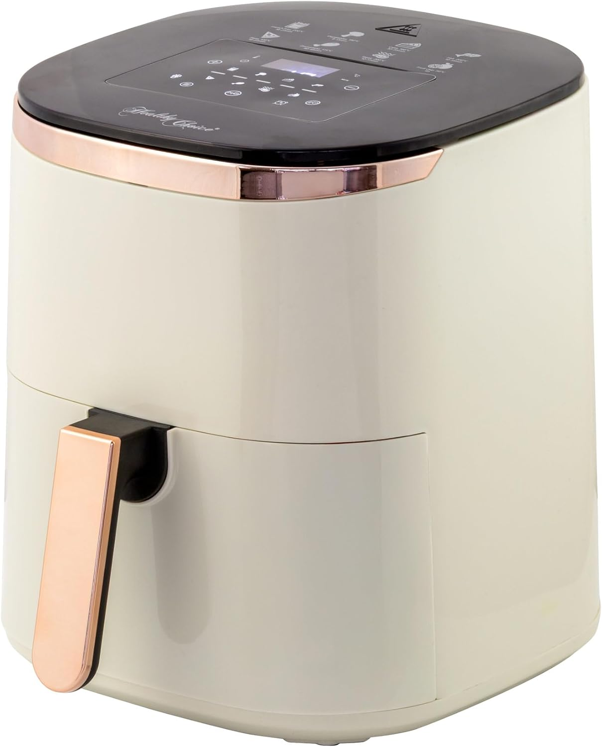 Healthy Choice: Elevate Your Cooking with Our 7L Digital Air Fryer! Enjoy 8 Pre-Set Touch-Control Cooking Programs for Healthy, Crispy Delights. Dishwasher-Safe Basket. Power: 1400W - White image number 4