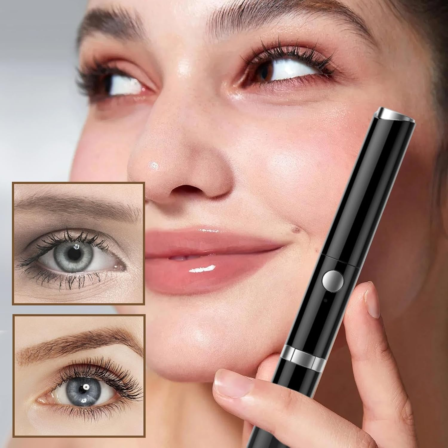 Heated Lash Curler - Rechargeable Electric Eyelash Curler,Usb Rechargeable Long Lasting Portable Tool for Women Beauty Friends Home Travel image number 4