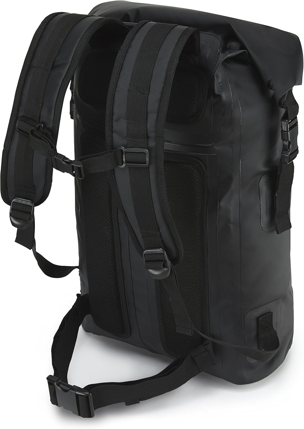 JDC Motorcycle Rucksack 100% Waterproof Dry Bag 30L - Reflector - Black image number 3