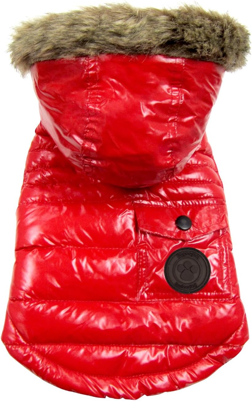 Foufou Dog FFD 61064 2016 Winter Coat Dog Coat, XXXL, Red
