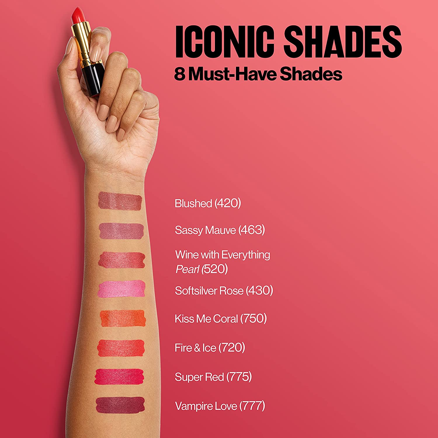 Revlon Super Lustrous Lipstick, Iced Amethyst image number 4