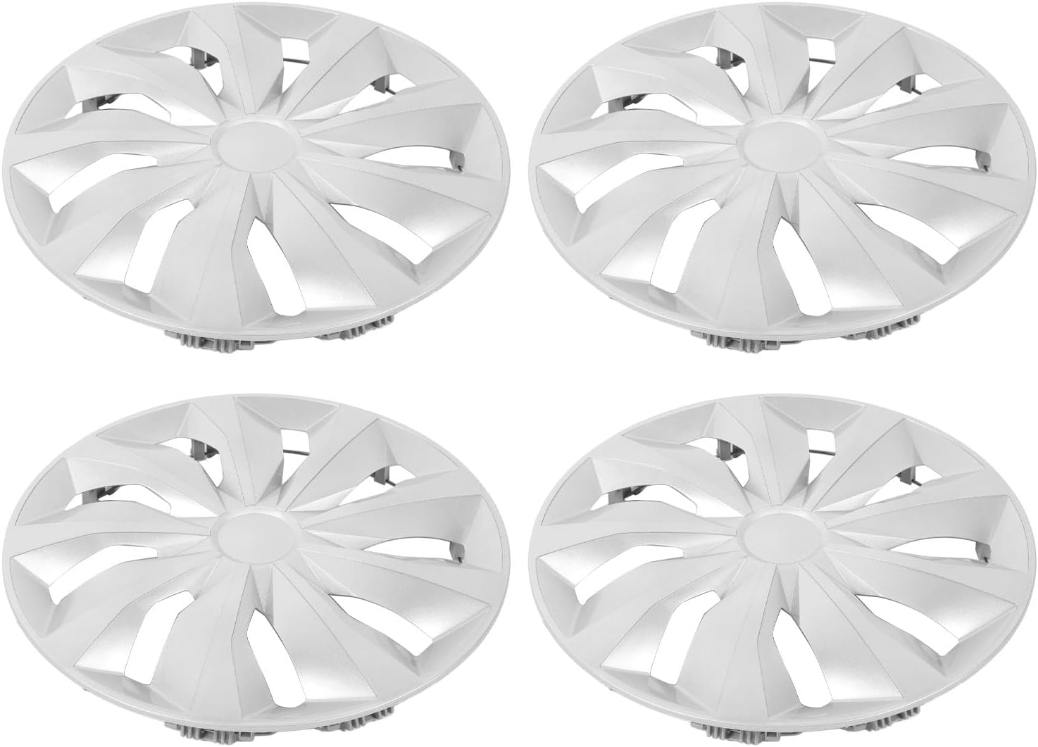 Haofy 4 Pcs 14 Inch Wheel Hub Cap - Strong Protection Scratch Resistant Universal Fit R14 Hubcaps with Durable ABS Construction for Escort Owners Needing Heavy-Duty Wheel image number 6
