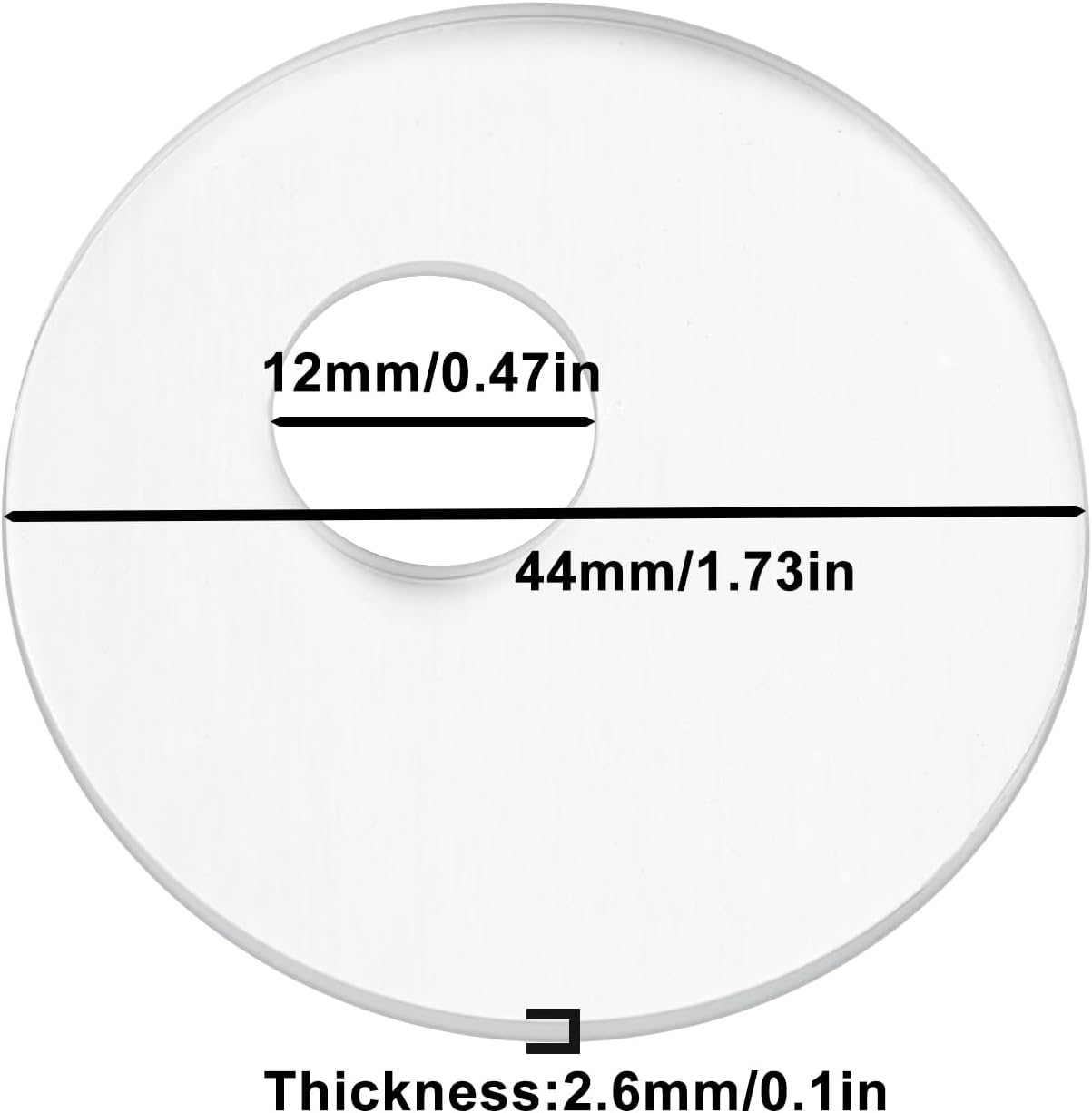 Car Windscreen Rain Sensor Gel Pad 7279 7302 Compatible with Renault Megane (Transparent) image number 2