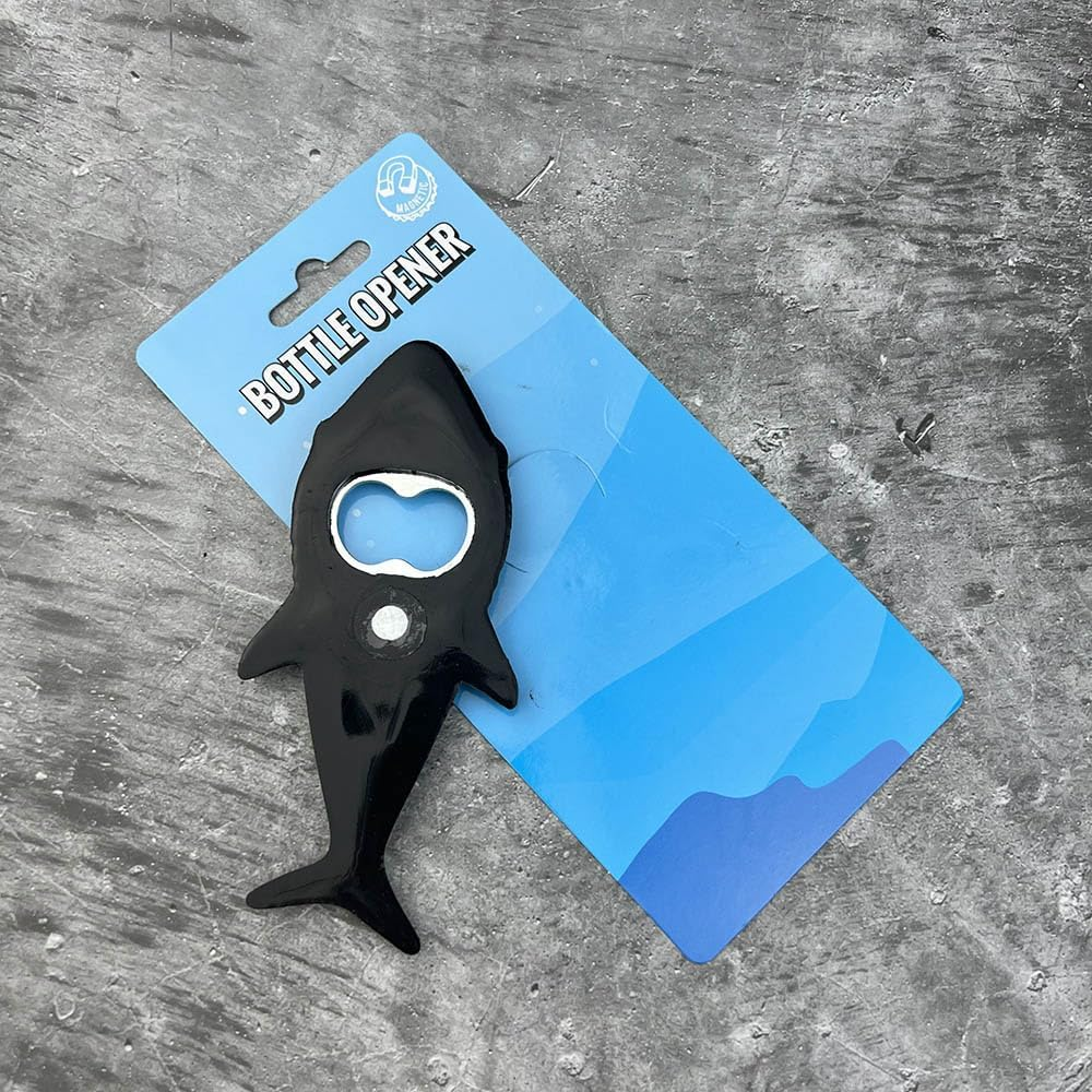 Black Shark Bottle Opener, Beer Bottle Opener, Creative Bottle Opener for Dad Boyfriend Bartender image number 6