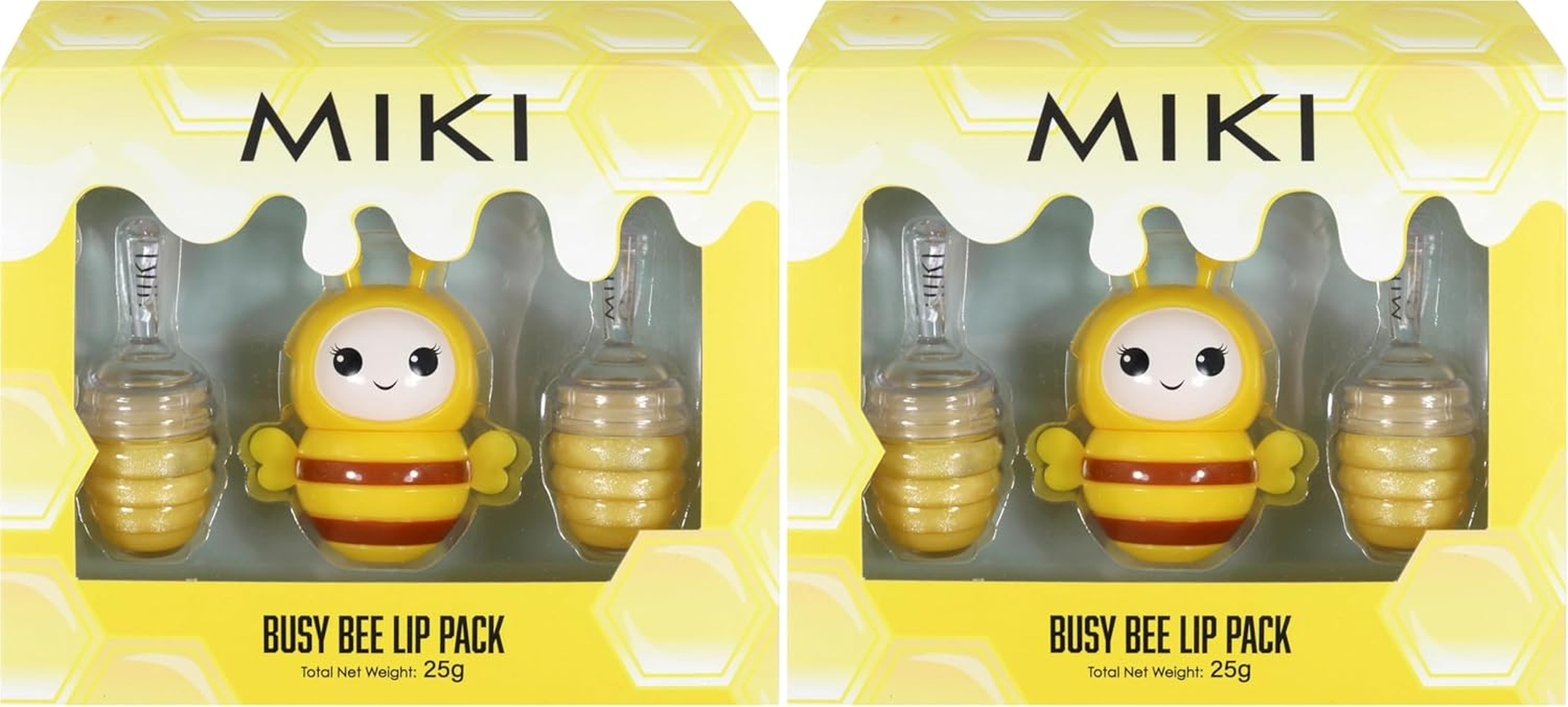 MIKI Busy Bee Lip Pack (Pack of 6)